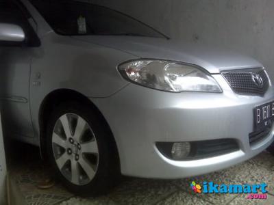 Jual Toyota Vios 2006 Facelift Silver A/T