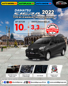 Jual Daihatsu Sigra 2022 1.0 M MT di Kalimantan Barat - ID36476431