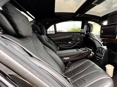 Mercedes-Benz S-Class 400 L 2014 hitam 32rban mls cash kredit proses bisa dibantu
