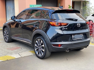 Mazda CX-3 Sport Black Metallic 2021 Km Low 20rb DP 19jt Auto Approved
