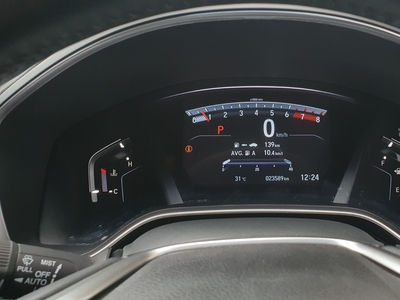 Honda CR-V 1.5L Turbo Prestige 2023 hitam sunroof sensing km23rban pajak panjang cash kredit bisa