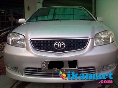 Jual TOYOTA VIOS G MANUAL 2003 SILVER