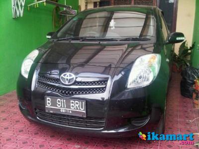 Jual Toyota Yaris E 2008 MT Black Jakarta!! MURAH