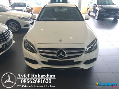 Promo Mercedes Benz C 200 Avantgarde Tahun 2017 Unit Ready Stock