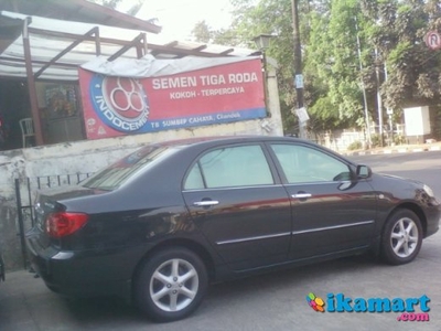 TOYOTA ALTIS G MANUAL 2003 HITAM METALIK