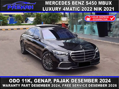 Mercedes-Benz S450 2022