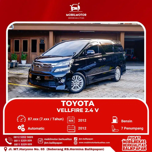 Toyota Vellfire 2012