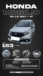 Honda Mobilio 2017