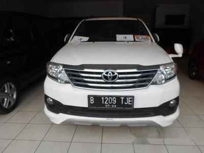 Dijual Mobil Toyota Fortuner G TRD 2012