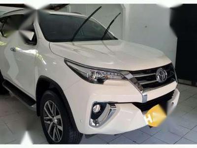 Jual Toyota Fortuner VRZ Triptonic Diesel 2016 Putih Original Total