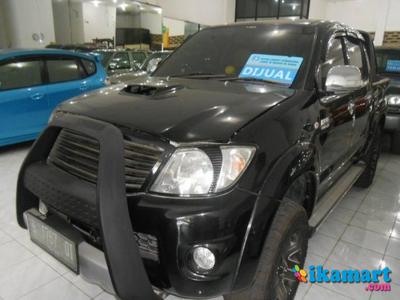 LELANG Toyota Hilux Double Cabin 4Wd 2010 Rp.80jt Manual Solar