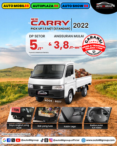Jual Suzuki Carry Pick Up 2022 Flat-Deck di Kalimantan Barat - ID36437221