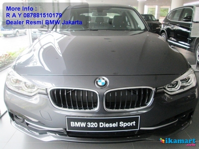BMW All New 320 Diesel Sport Promo Bunga 0% Dealer Resmi BMW Jakarta