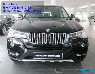 BMW All New X3 20 Diesel XLine Promo Bunga 0% Dealer Resmi BMW Jakarta