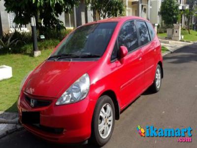 Dijual Honda Jazz IDSI 2004 Red Matic