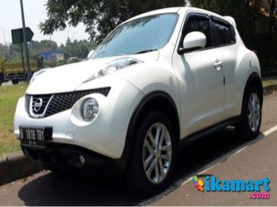 Dijual Nissan Juke 2013 Km 6000 All Risk Smp 2015 Putih Istimewa
