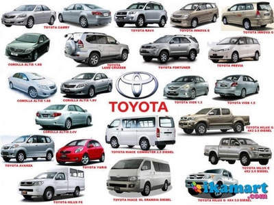 Jual Segala Jenis Mobil Toyota