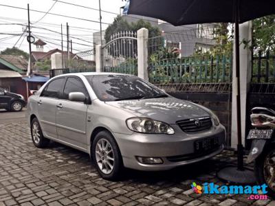 Jual Toyota Altis G AT 2004 Silver Ex Wanita