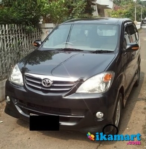 Jual Toyota Avanza S VVTi 1500cc Hitam 2008 Manual