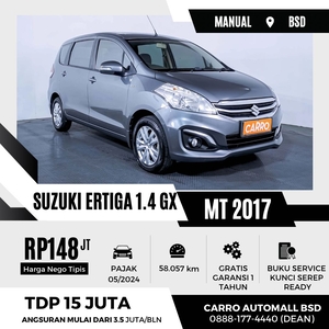 Jual Suzuki Ertiga 2017 GX MT di Banten - ID36441491
