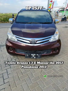 Toyota Avanza 2013