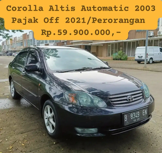 Toyota Corolla Altis 2003