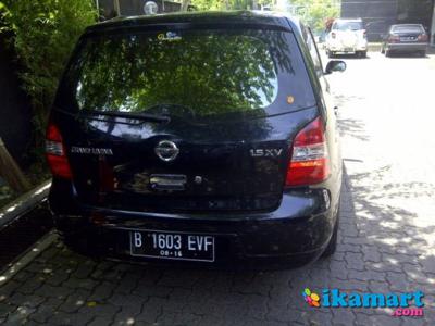 Jual Grand Livina Xv 1.5 2009 Hitam Mulus Gan