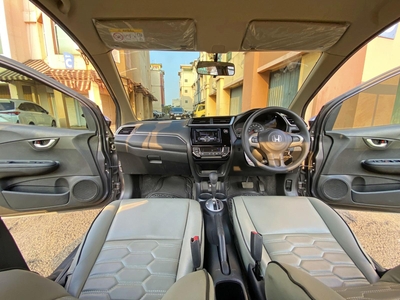 Honda Brio Satya E CVT 2020 dp ceper pake motor usd 2021
