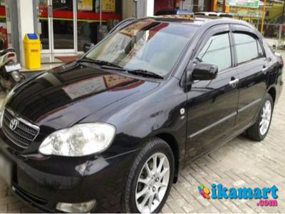 JUAL TOYOTA ALTIS MATIC 2004 HITAM