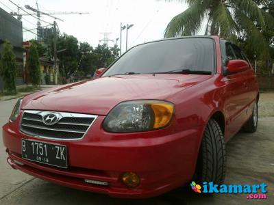 Jual Hyundai Avega GL 2008 Merah MT
