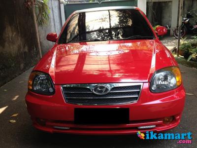 Jual Hyundai Avega GL 2008 M/T Merah