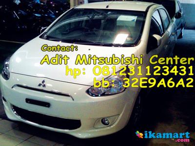 JUAL MIRAGE M/T NEW 2014 TDP+CICILAN RINGAN, GET IT NOW !