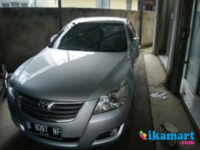 JUAL TOYOTA CAMRY V 2007 A/T SILVER