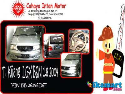 Toyota Kijang Lgx Bensin 1.8 Mt