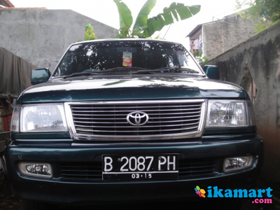 Jual Mobil Toyota Kijang LGX Efi Tahun 2000 1800cc Warna Hijau Manual,Jakarta,Murah