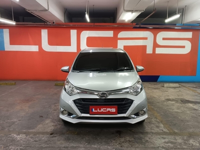Mobil Bekas Daihatsu Sigra r AT Tahun 2017 Warna Silver Plat Ganjil - Jakarta Timur