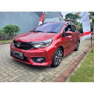 Mobil Bekas Honda Brio RS AR 1.2L 2019 Merah Plat Genap Pajak On - Jakarta Selatan