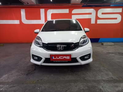 Mobil Bekas Honda Brio RS CVT CKD Tahun 2018 Warna White Plat Ganjil - Jakarta Utara