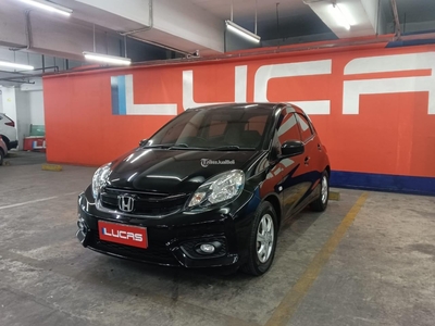 Mobil Bekas Honda Brio Satya E CVT CKD Tahun 2018 Warna Black Plat Genap - Jakarta Utara