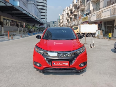 Mobil Bekas Honda Hrv E AT Tahun 2020 Warna Red Plat Genap - Jakarta Barat
