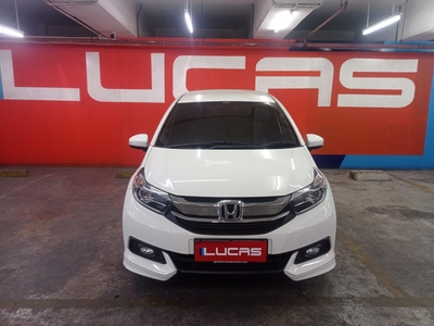 Mobil Bekas Honda Mobilio DD4 E m CVT CKD Tahun 2021 Warna White Plat Ganjil Jakarta Utara