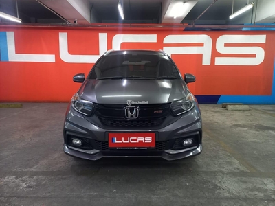 Mobil Bekas Honda Mobilio RS AT Tahun 2021 Warna Grey Plat Ganjil - Jakarta Barat