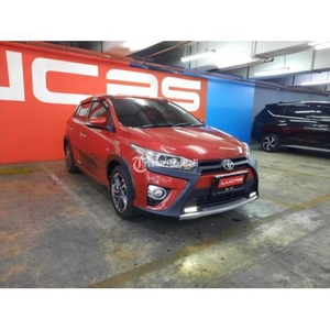 Mobil Bekas Toyota Yaris 15 S TRD Keykers CVT Tahun 2017 Warna Red - Jakarta Timur