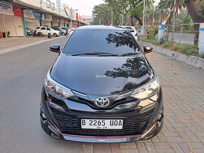 Mobil Bekas Toyota Yaris S TRD AT Tahun 2019 Warna Black Plat Ganjil Jakarta Timur