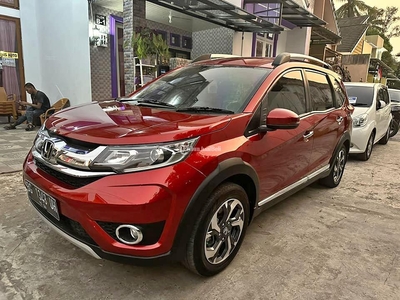 Mobil Honda BRV E Matic 2016 Merah Siap Pakai Palembang