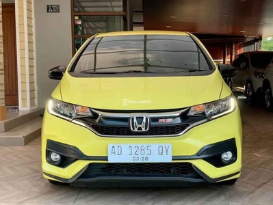 Mobil Honda Jazz Bekas RS CVT Bekas Tahun 2018 Siap Pakai Pajak Panjang - Solo