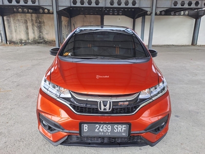 Mobil Honda Jazz RS CVT Tahun 2020 Warna Orange Bekas Siap Pakai - Bekasi