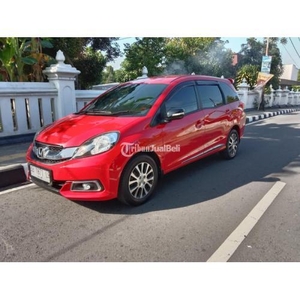 Mobil Honda Mobilio E Prestige 2014 Merah Terawat Nyaman - Sleman