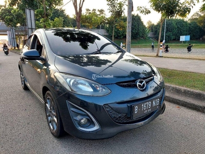 Mobil Mazda 2 V 2013 Matic Grey Pajak Hidup Siap Pakai Tangerang