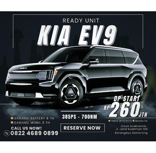 Mobil Mewah SUV Listrik 3 Baris KIA EV9 GT Line - Semarang Jawa Tengah